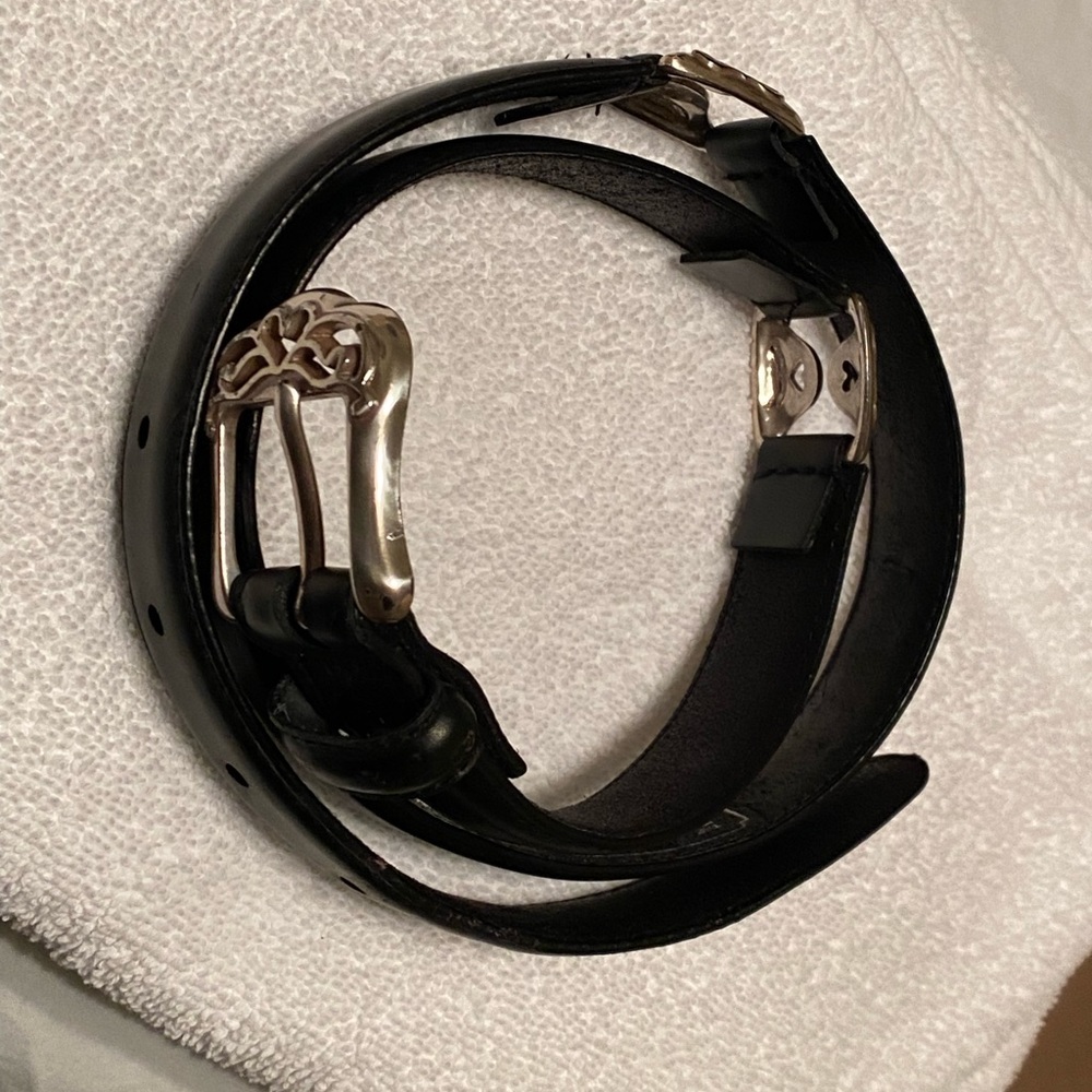 Belt, Leather Black by The Ritz
